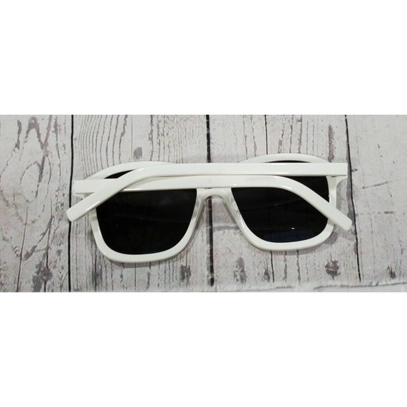 Saint Laurent SL258 003 White Gray Sunglasses SL 258 54-18-145 UNISEX